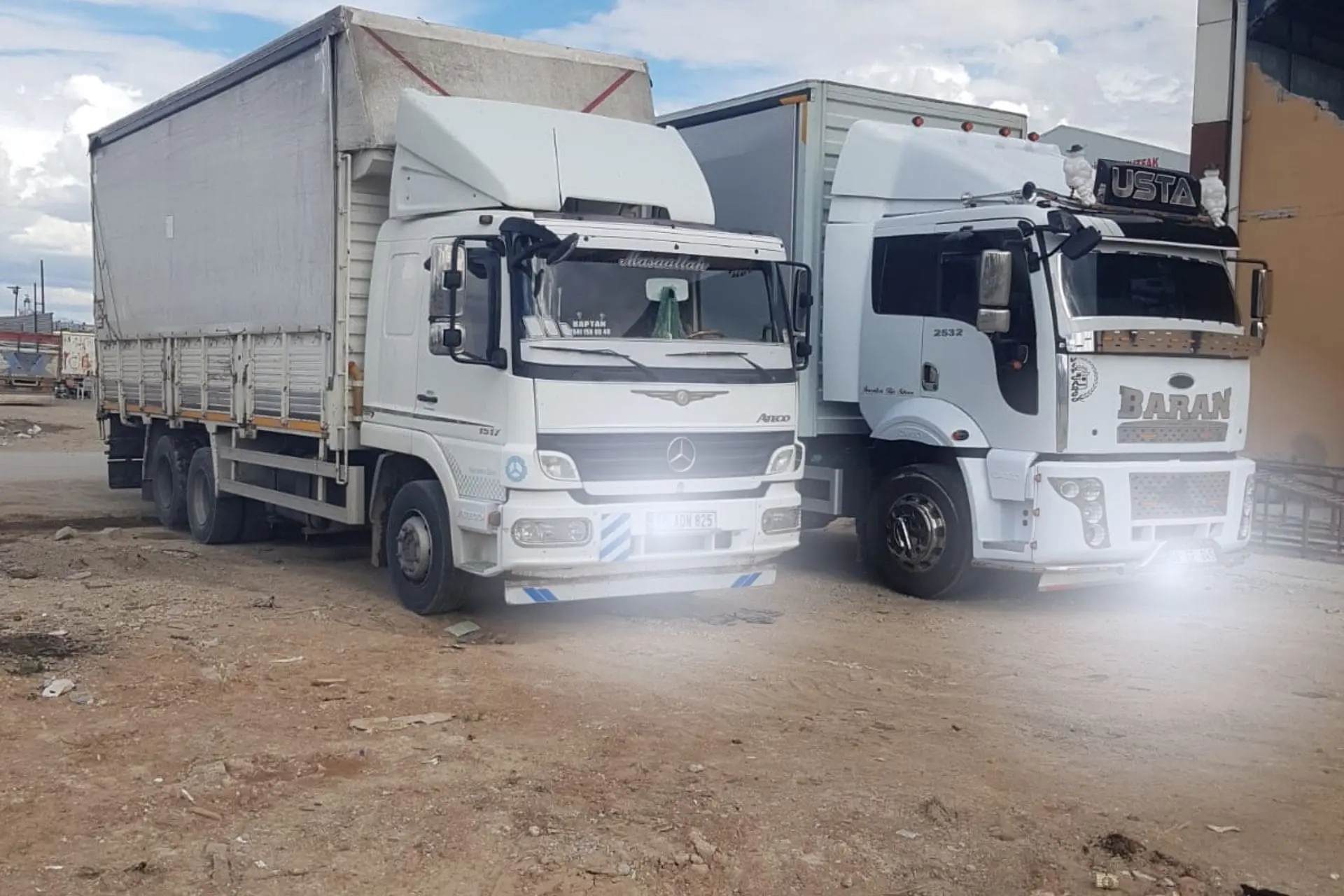 elbistanda nakliye aracı